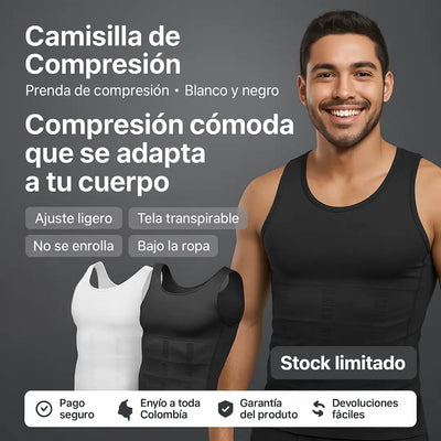 Faja Camisilla de Compresión • Moldea y mantiene fresco
